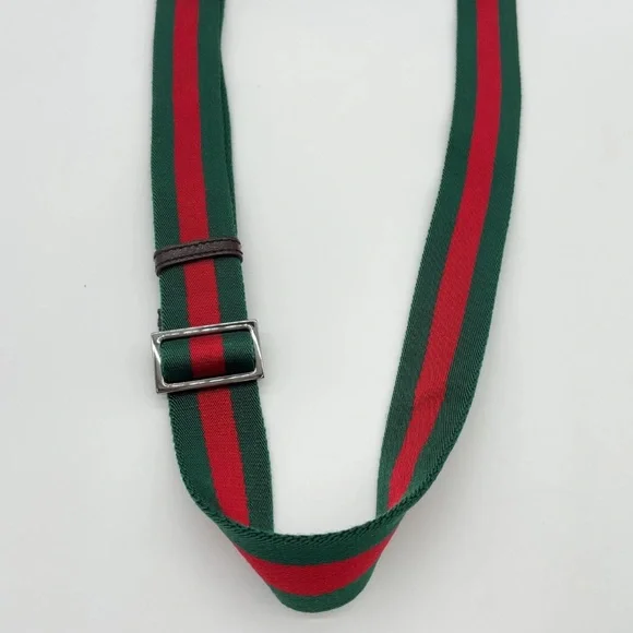 AUTHENTIC Gucci GG Canvas SHERRY LINE Sling Bag W/Dustabg - Picture 8 of 17